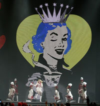 Концерт Мадонны в Петербурге СКК 2012 год